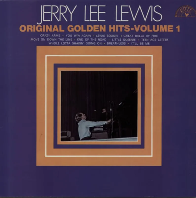 Jerry Lee Lewis Original Golden Hits Volumes 1 - 3 UK 3-LP vinyl set