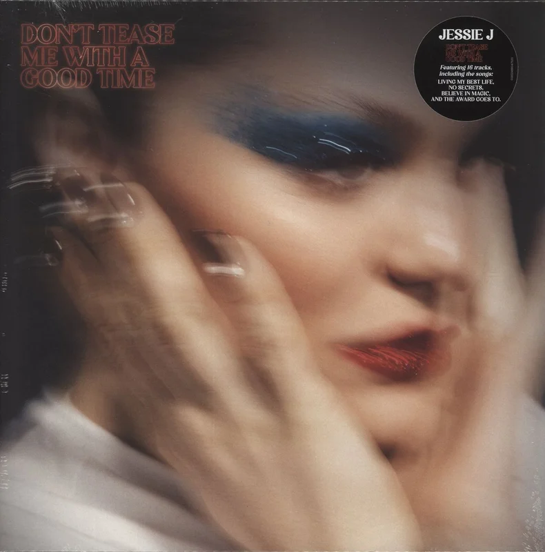 Jessie J Don't Tease Me With A Good Time - Clear Vinyl + Signed Art Card - Sealed Dutch Vinyl LP