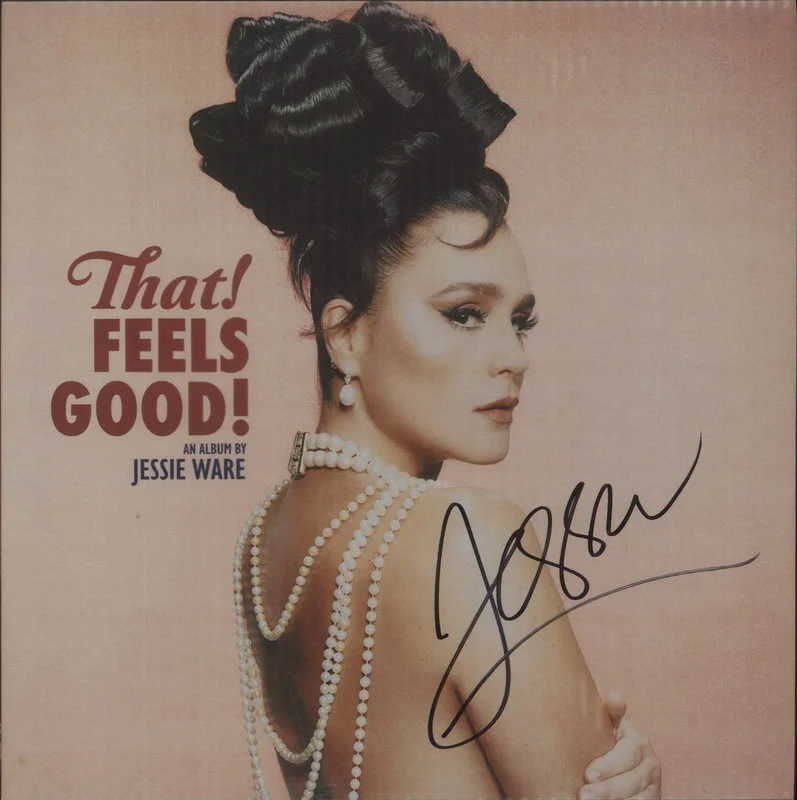 Jessie Ware That! Feels Good! - Autographed UK Vinyl LP