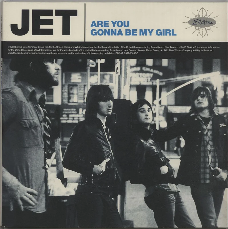 Jet Are You Gonna Be My Girl UK 12" vinyl