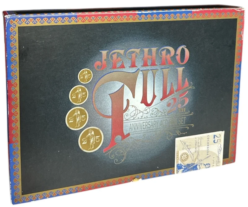 Jethro Tull 25th Anniversary Box Set - EX UK Cd album box set