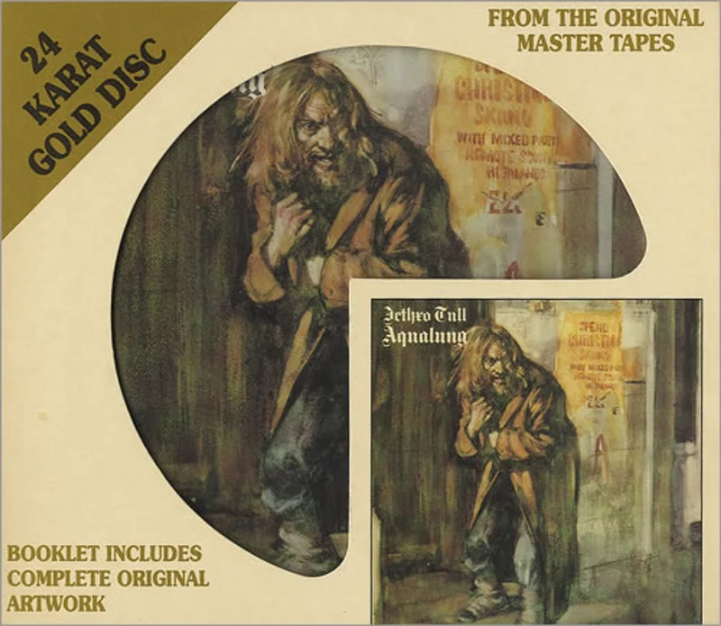 Jethro Tull Aqualung + slipcase US CD album