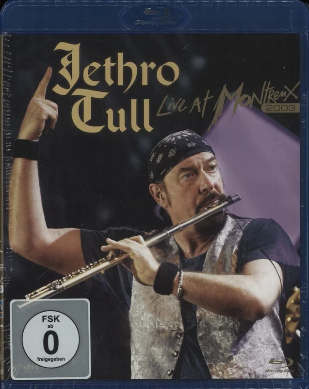 Jethro Tull Live At Montreaux 2003 - Sealed UK Blu Ray