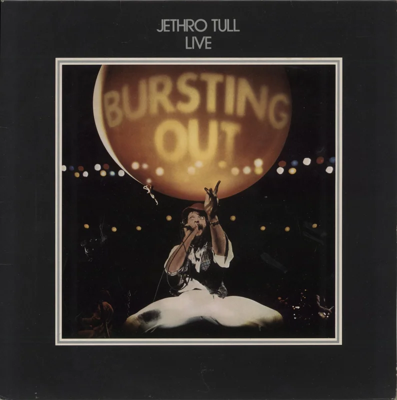 Jethro Tull Live - Bursting Out - VG UK 2-LP vinyl set