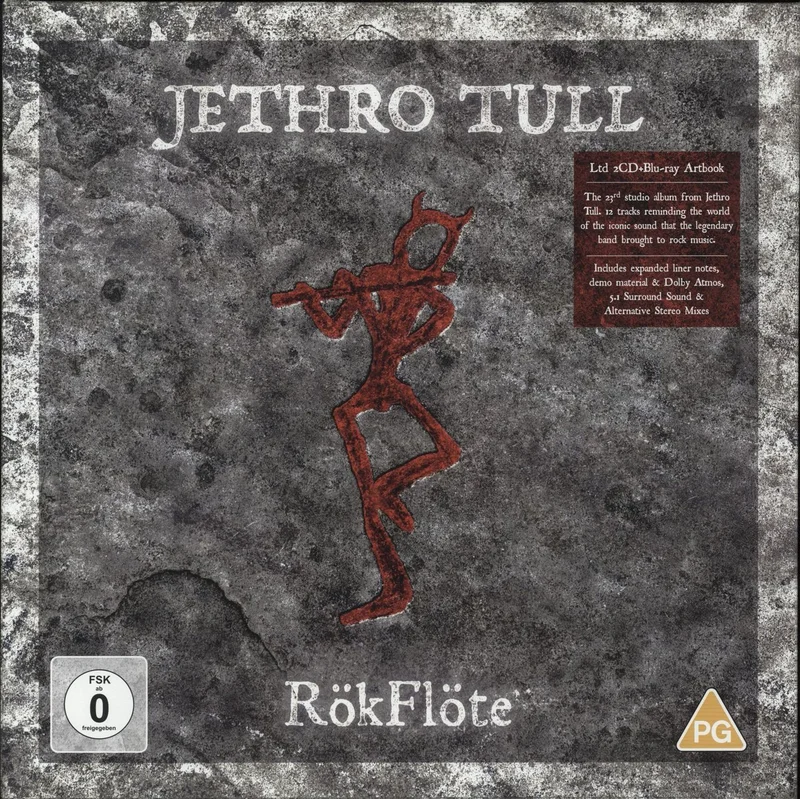 Jethro Tull RkFlte UK Cd album box set