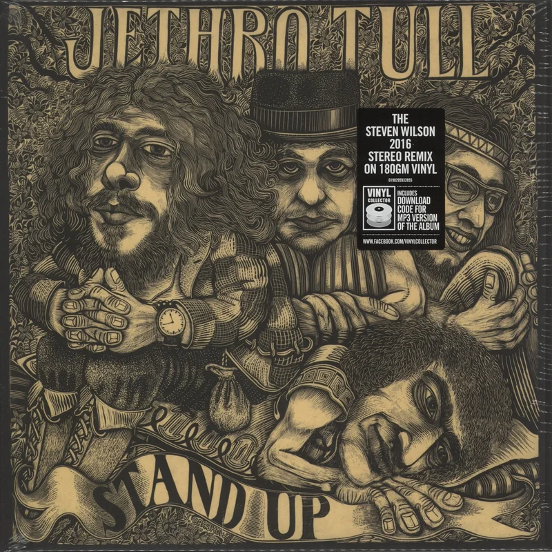 Jethro Tull Stand Up - 180gm + Hype Sticker UK Vinyl LP
