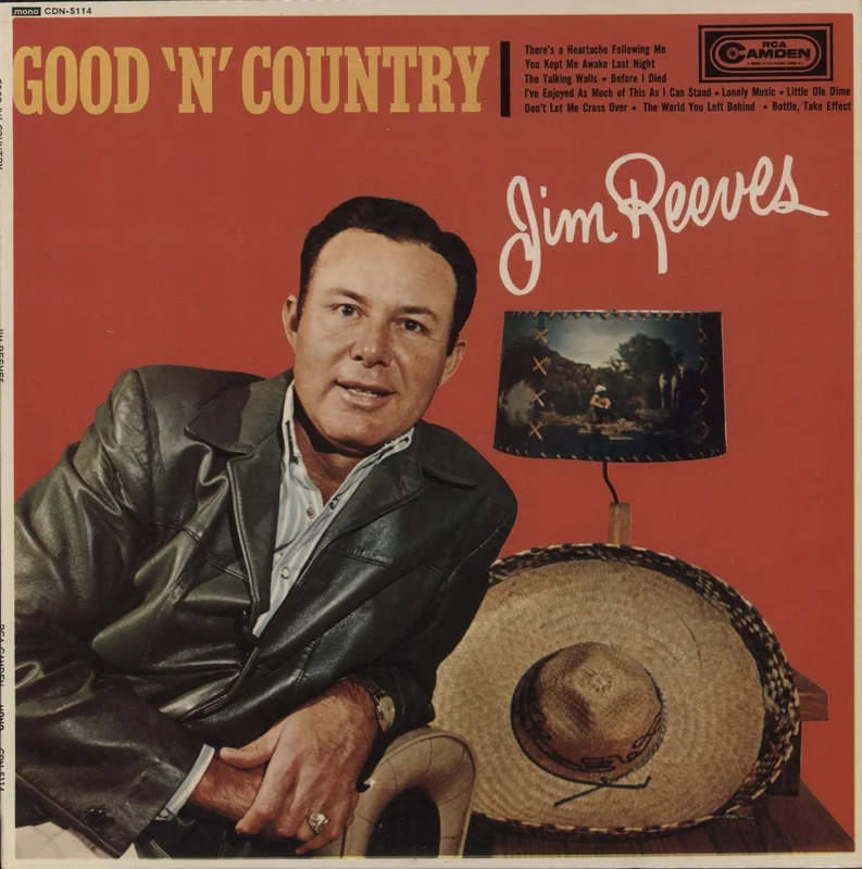 Jim Reeves Good 'N' Country UK Vinyl LP