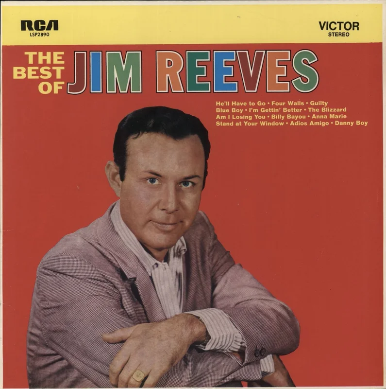 Jim Reeves The Best Of Jim Reeves Australian Vinyl LP