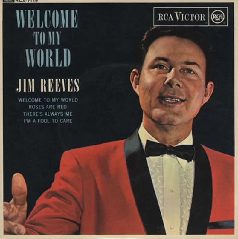 Jim Reeves Welcome To My World EP UK 7" vinyl