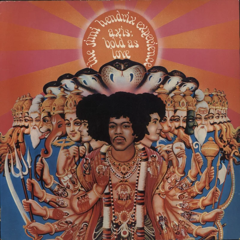 Jimi Hendrix Axis: Bold As Love - 1st - EX UK Vinyl LP