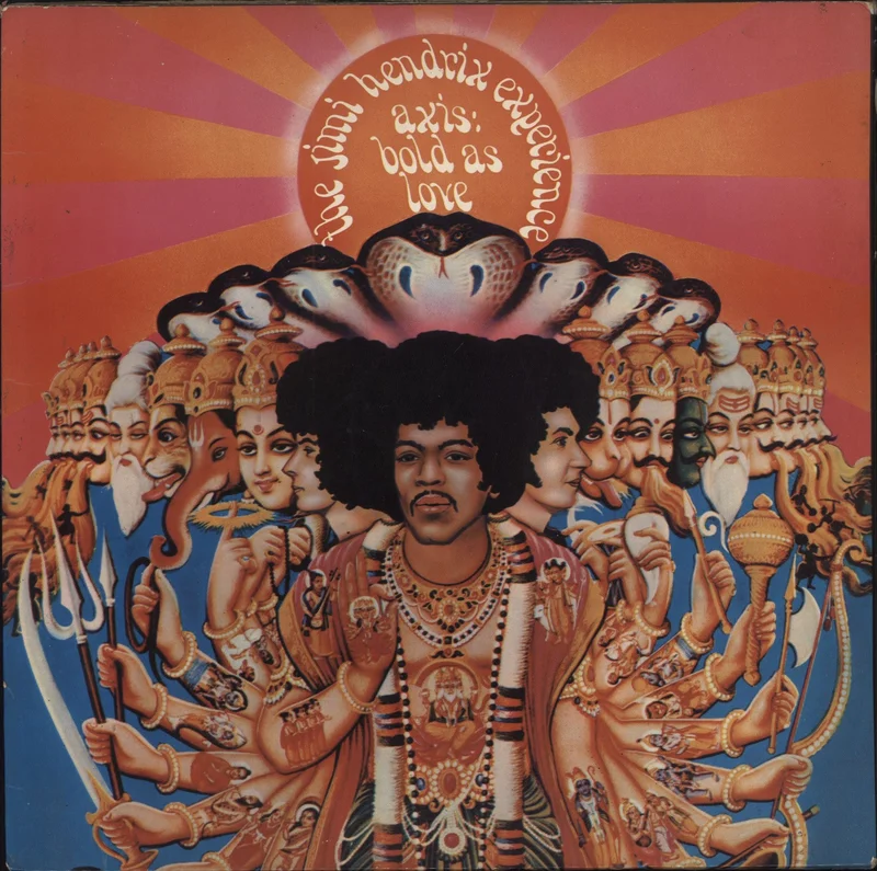 Jimi Hendrix Axis: Bold As Love - 1st - G UK Vinyl LP