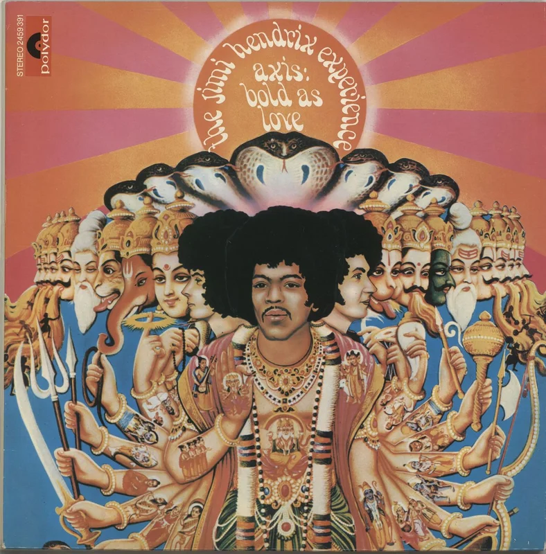 Jimi Hendrix Axis: Bold As Love German Vinyl LP
