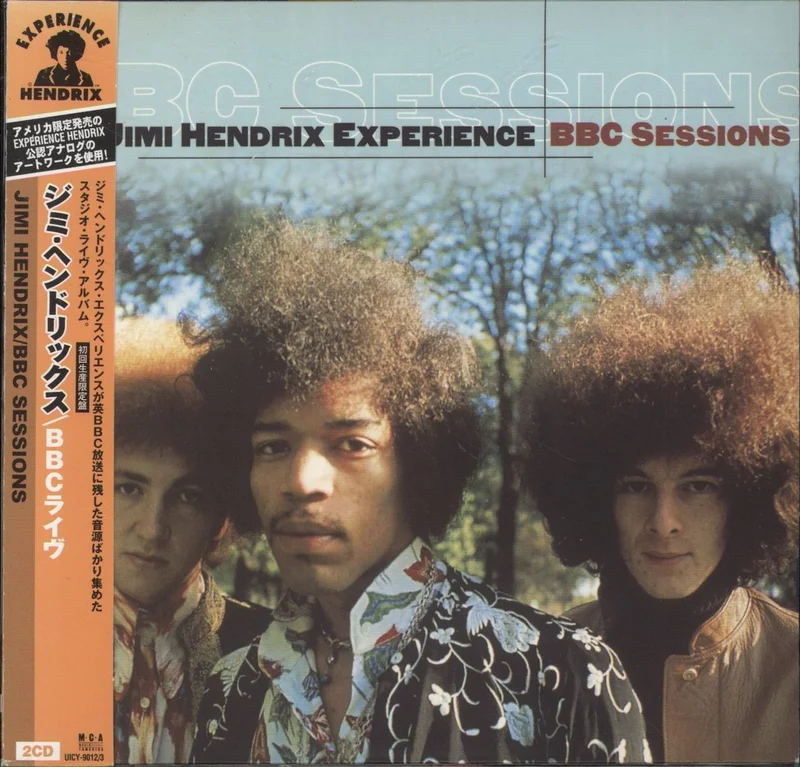 Jimi Hendrix BBC Sessions Japanese 2-CD album set