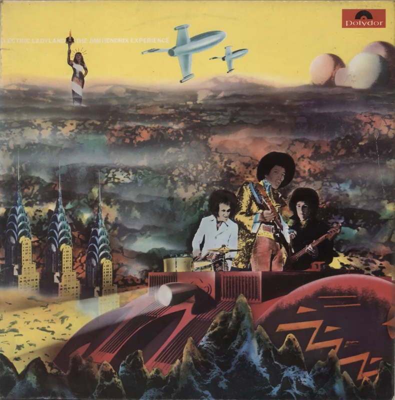Jimi Hendrix Electric Ladyland Part 1 - VG UK Vinyl LP