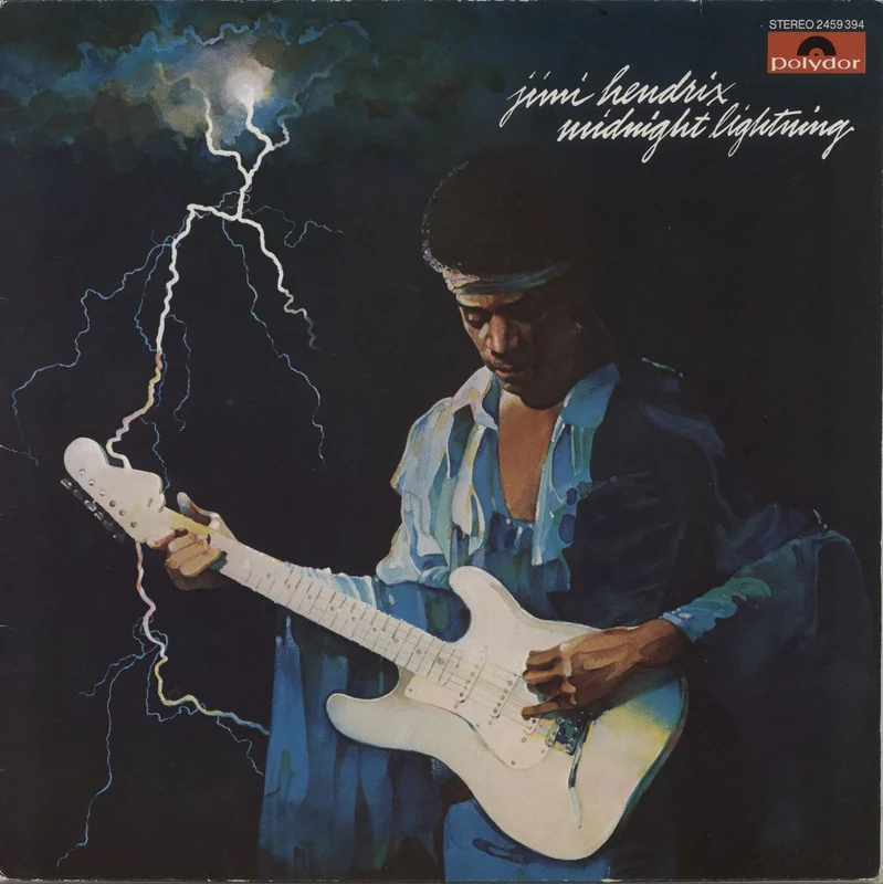 Jimi Hendrix Midnight Lightning German Vinyl LP