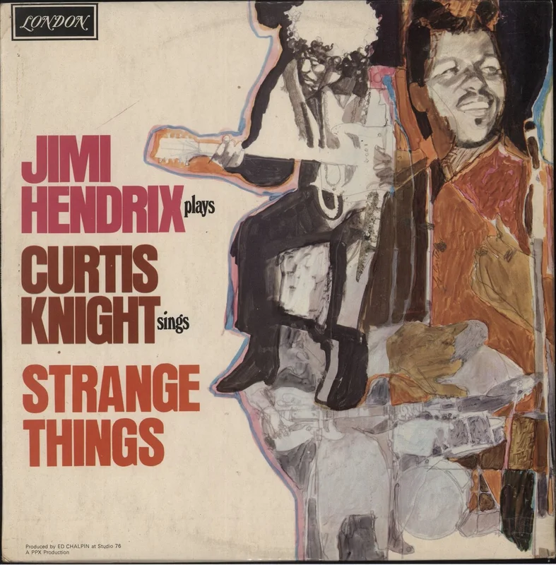 Jimi Hendrix Strange Things - Mono - VG UK Vinyl LP