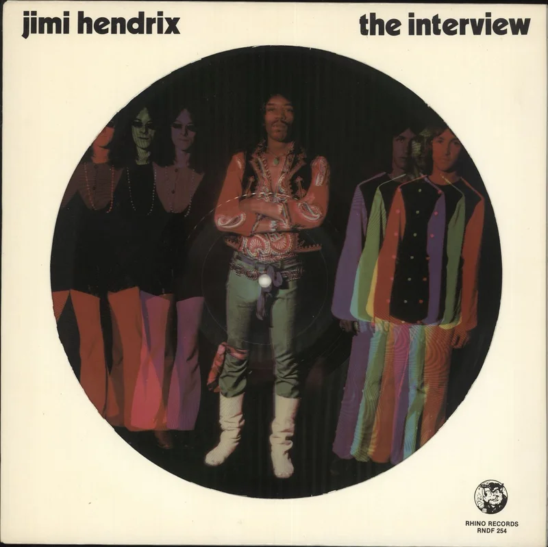 Jimi Hendrix The Interview US Picture disc LP