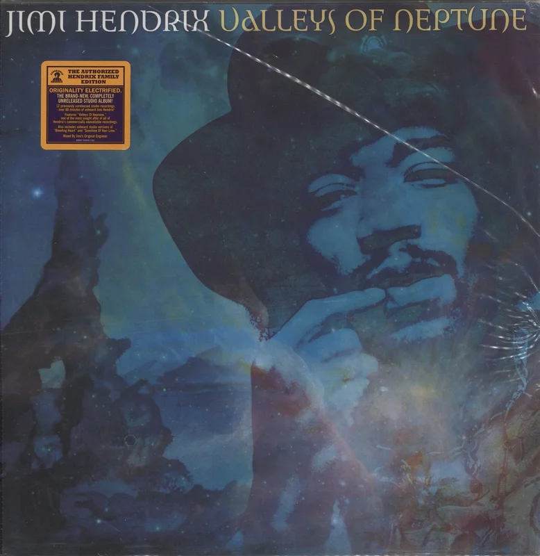 Jimi Hendrix Valleys Of Neptune - 180gm - Numbered - EX US 2-LP vinyl set