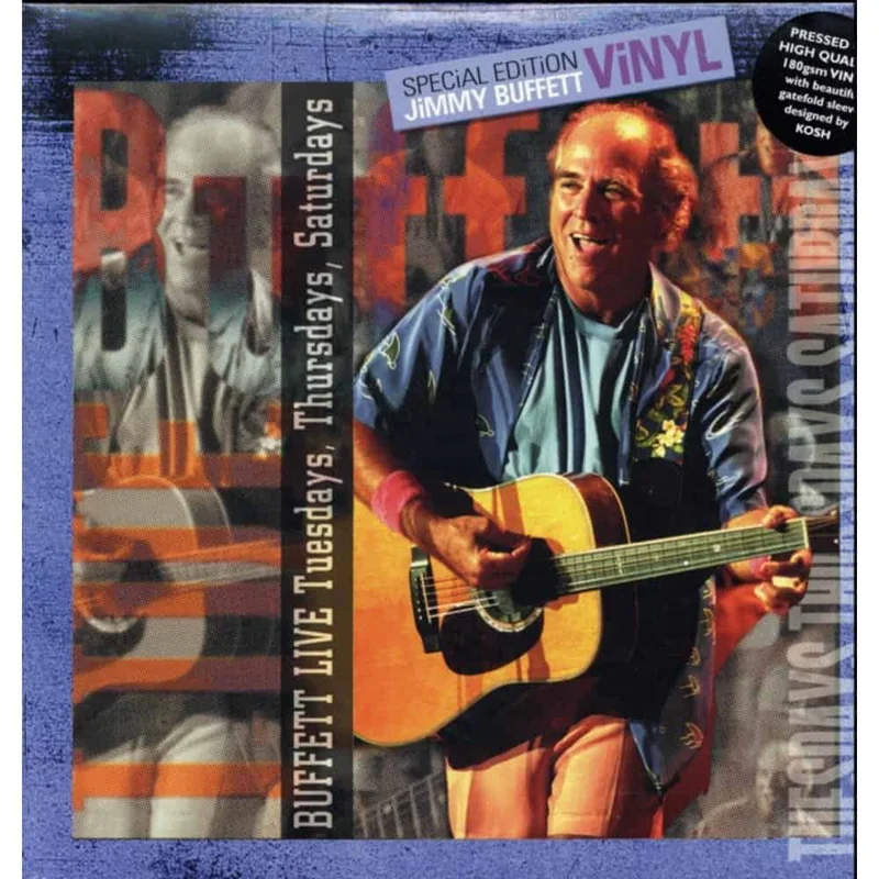 Jimmy Buffett Live Tuesdays, Thursdays, Saturdays (2-LP)