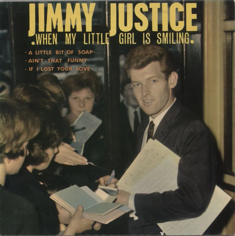 Jimmy Justice When My Little Girl Is Smiling UK 7" vinyl