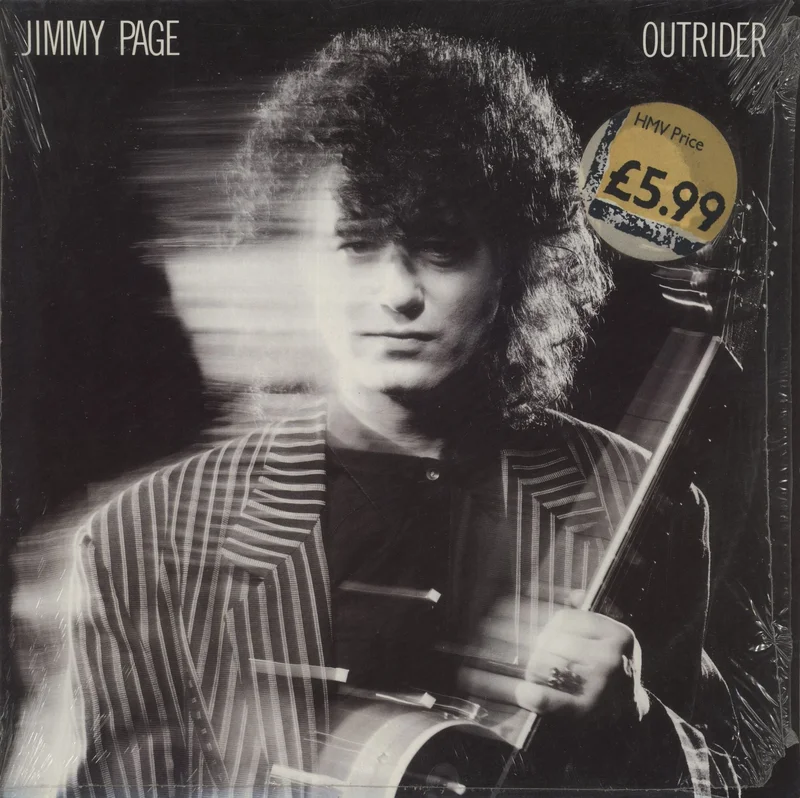 Jimmy Page Outrider - Shrink UK Vinyl LP