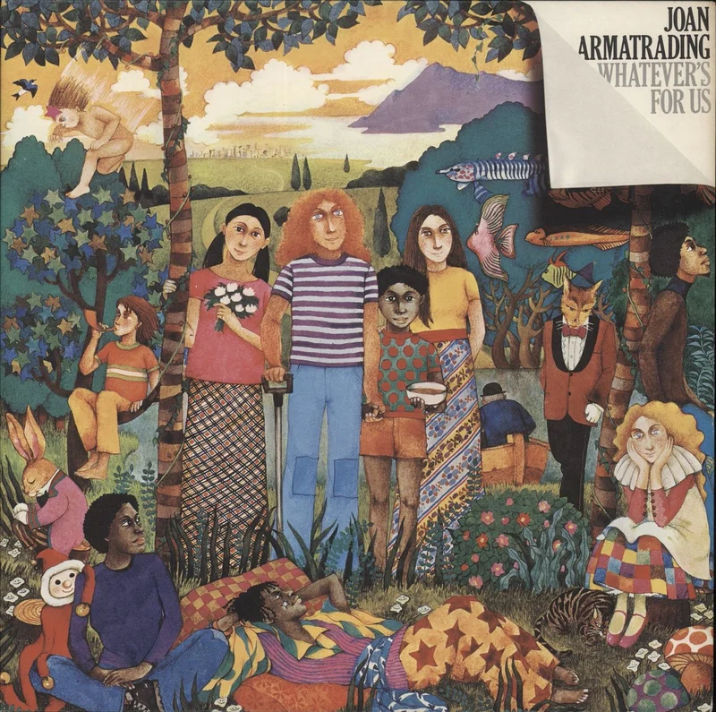 Joan Armatrading Whatever's For Us - 1st - Gatefold UK Vinyl LP