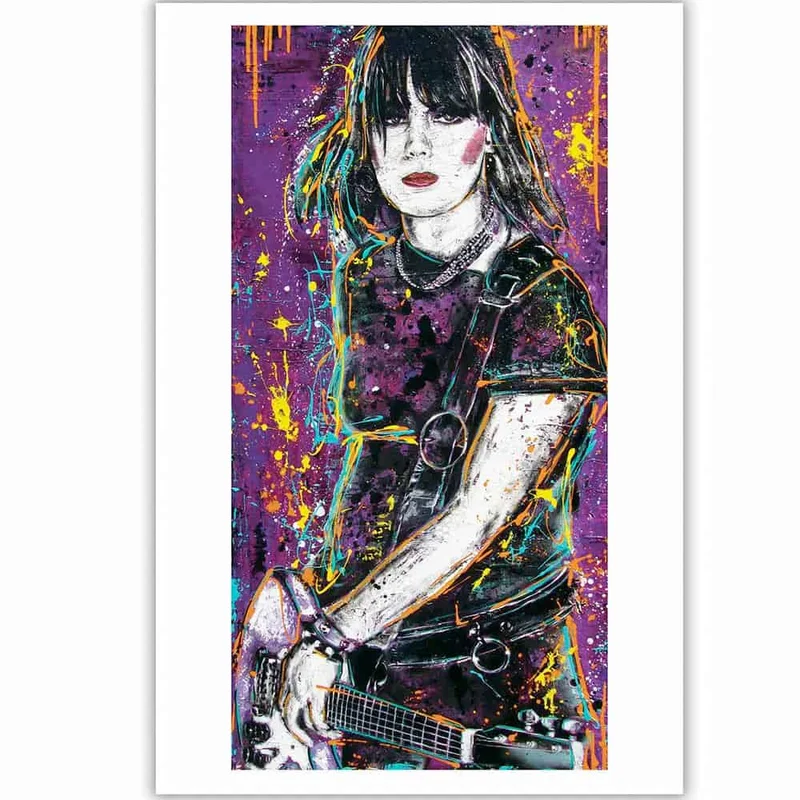 Joan Jett Bad Reputation Art Print