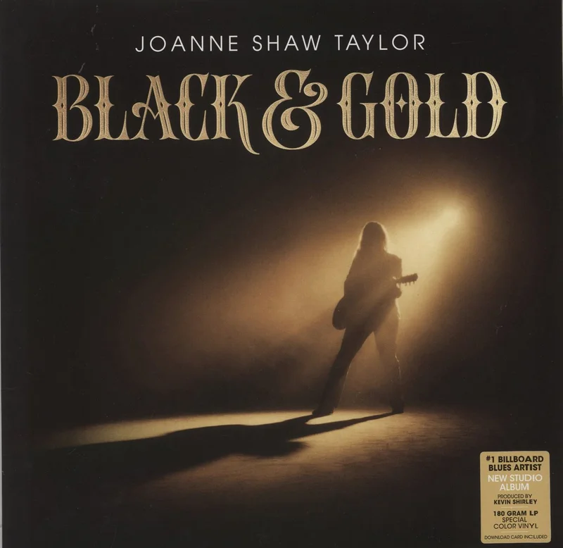 Joanne Shaw Taylor Black & Gold - Green Marbled Vinyl UK Vinyl LP