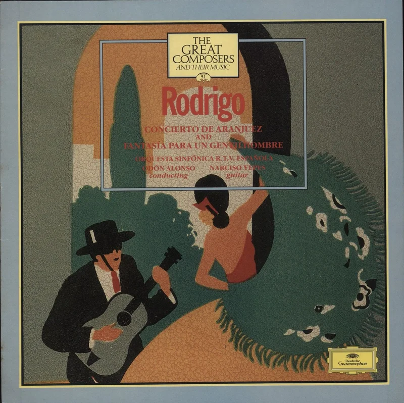 Joaquin Rodrigo Concierto de Aranjuez / Fantasia Para un Gentilhombre UK Vinyl LP