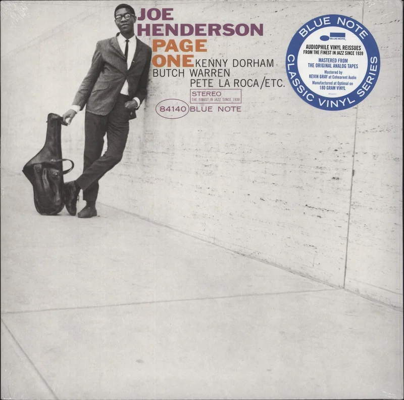 Joe Henderson Page One - 180 Gram Vinyl - Sealed UK Vinyl LP