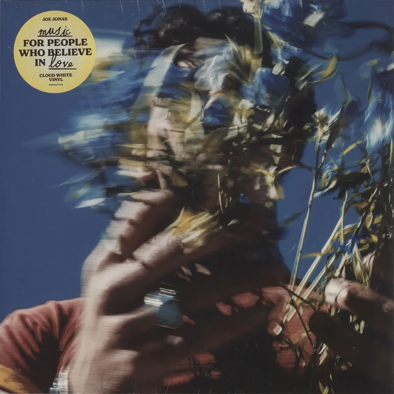 Joe Jonas Music For People Who Believe In Love - Cloud White Vinyl + Autographed Art Card UK Vinyl LP