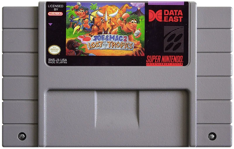Joe & Mac 2 Lost In The Tropics - SNES