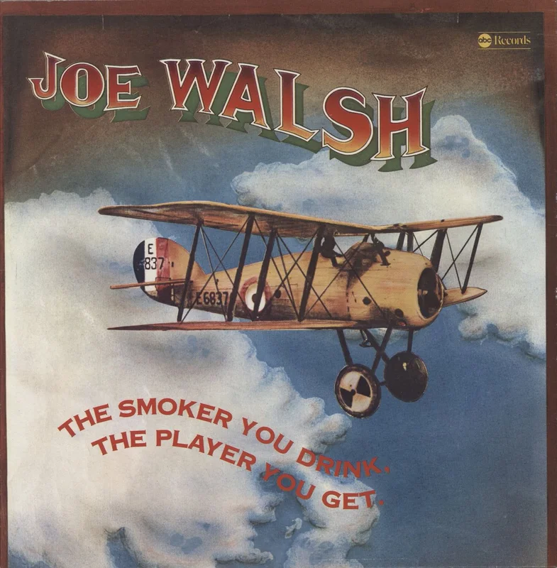 Joe Walsh The Smoker You Drink, The Player You Get German Vinyl LP