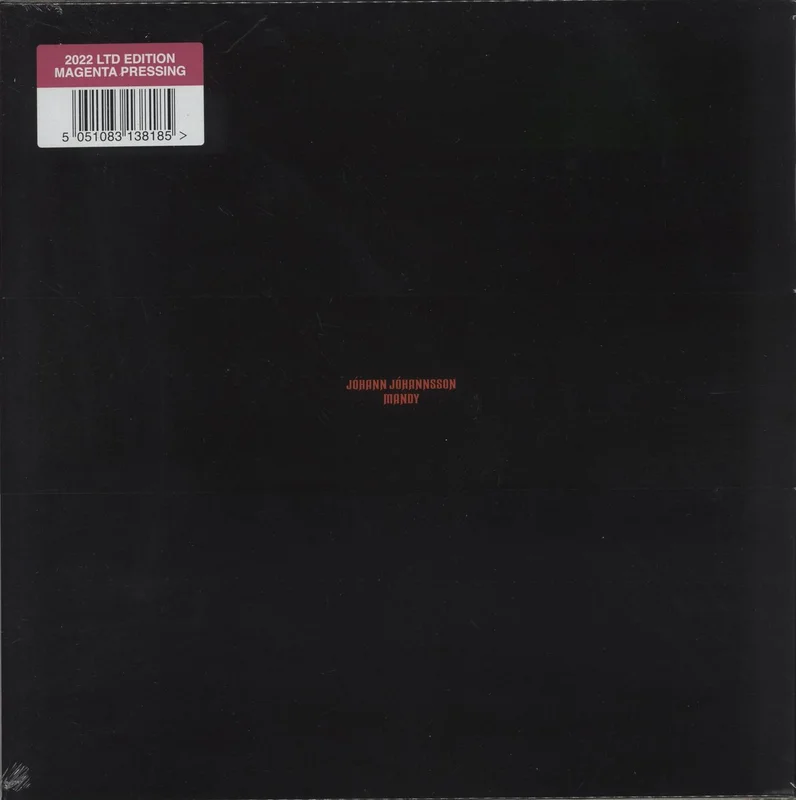 Johann Johannsson Mandy [Original Motion Picture Soundtrack] - Magenta Vinyl - Sealed UK Vinyl LP