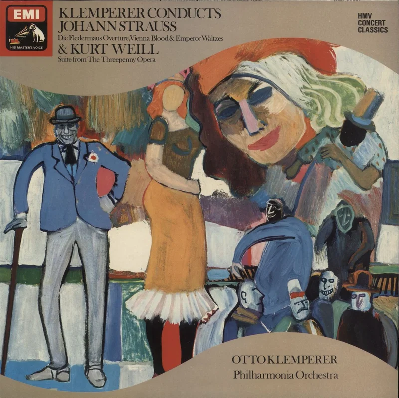 Johann Strauss II (1825-1899) Klemperer Conducts Johann Strauss - Factory Sample UK Promo Vinyl LP