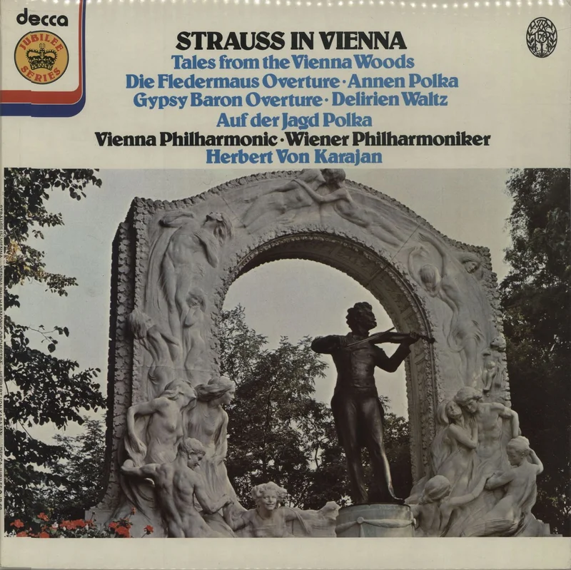 Johann Strauss II (1825-1899) Strauss In Vienna UK Vinyl LP