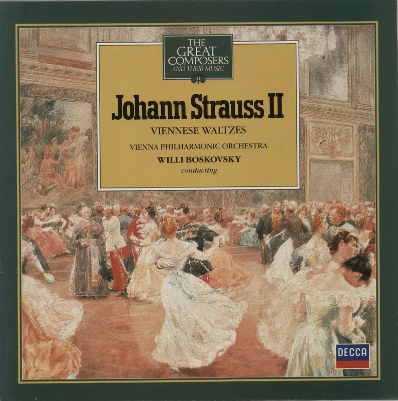 Johann Strauss II (1825-1899) Viennese Waltzes UK Vinyl LP
