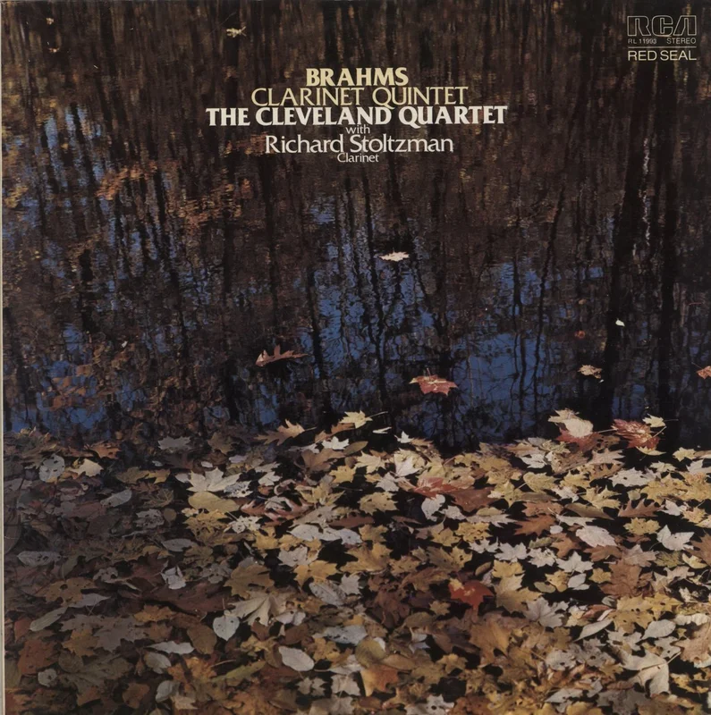 Johannes Brahms Clarinet Quintet Italian Vinyl LP
