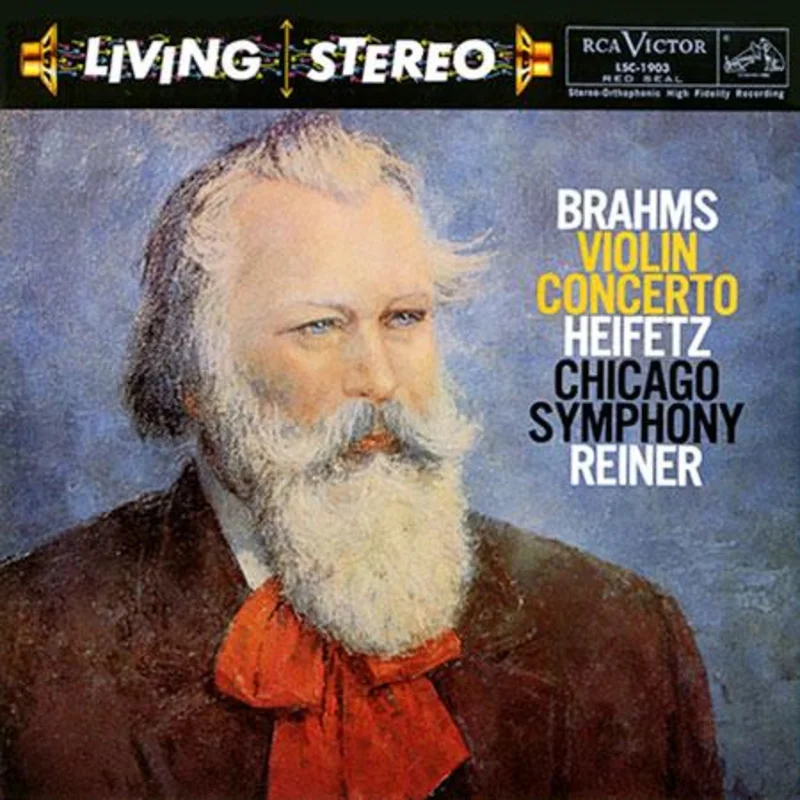 Johannes Brahms, Jascha Heifetz, Chicago Symphony Orchestra, Fritz Reiner Violin Concerto (Analogue Productions, RCA Victor Red Seal)