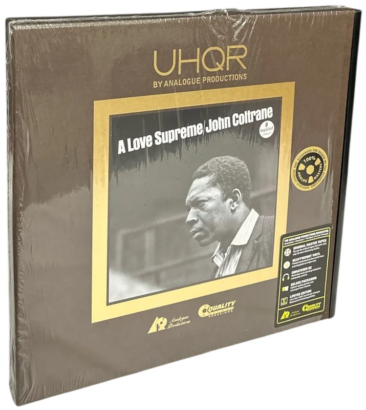 John Coltrane A Love Supreme - UHQR Clarity Vinyl 45RPM US 2-LP vinyl set
