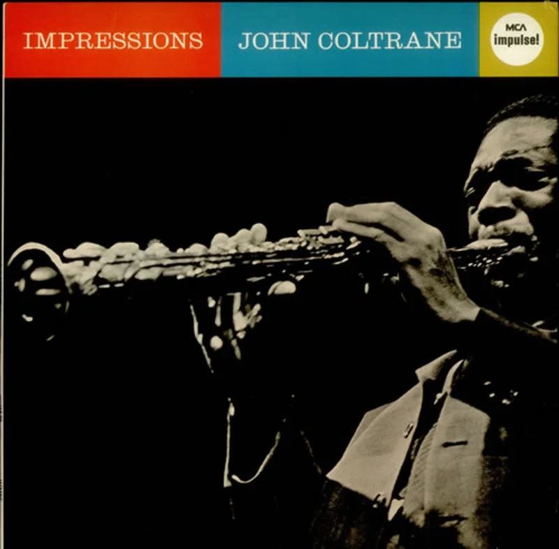 John Coltrane Impressions UK Vinyl LP