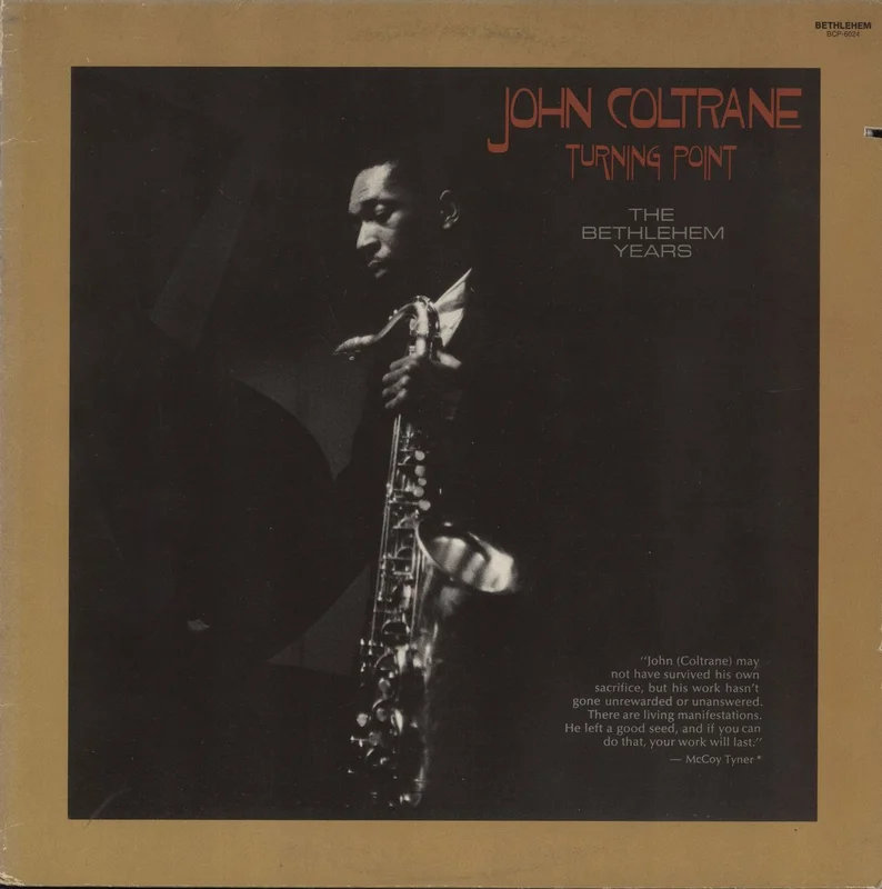 John Coltrane Turning Point: The Bethlehem Years US Vinyl LP