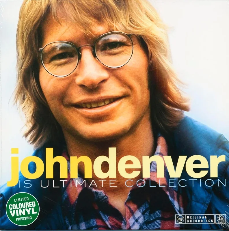 John Denver His Ultimate Collection - Green Vinyl - Sealed UK Vinyl LP