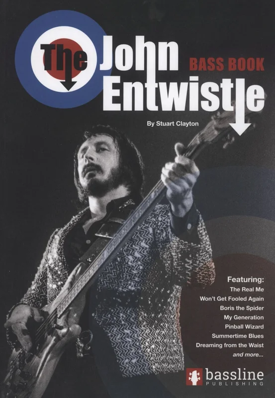 John Entwistle The John Entwistle Bass Book - 2nd Edition UK Book