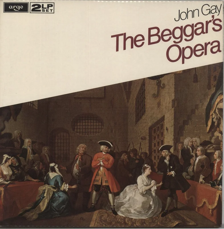 John Gay The Beggar's Opera UK 2-LP vinyl set