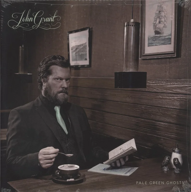 John Grant Pale Green Ghosts - Mint Green Vinyl + Bonus CD - Sealed UK 2-LP vinyl set