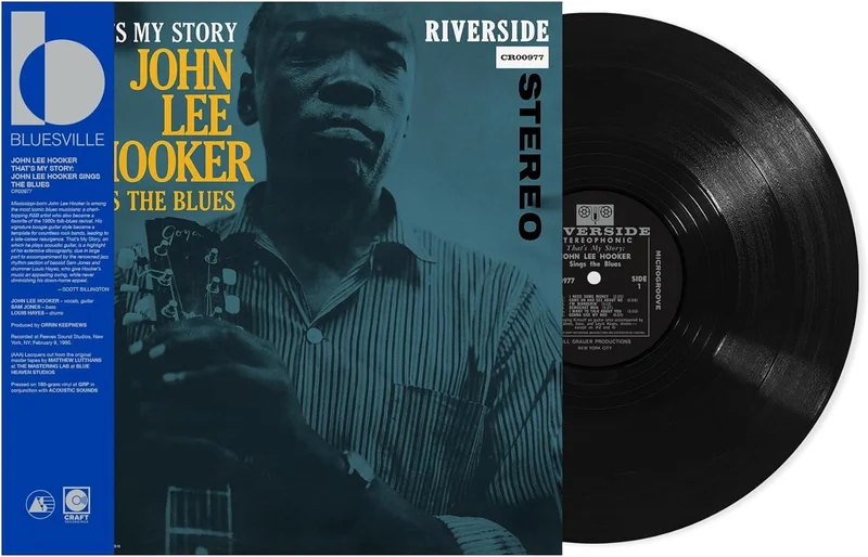 John Lee Hooker That's My Story: John Lee Hooker Sings The Blues - 180 Gram - Sealed US Vinyl LP
