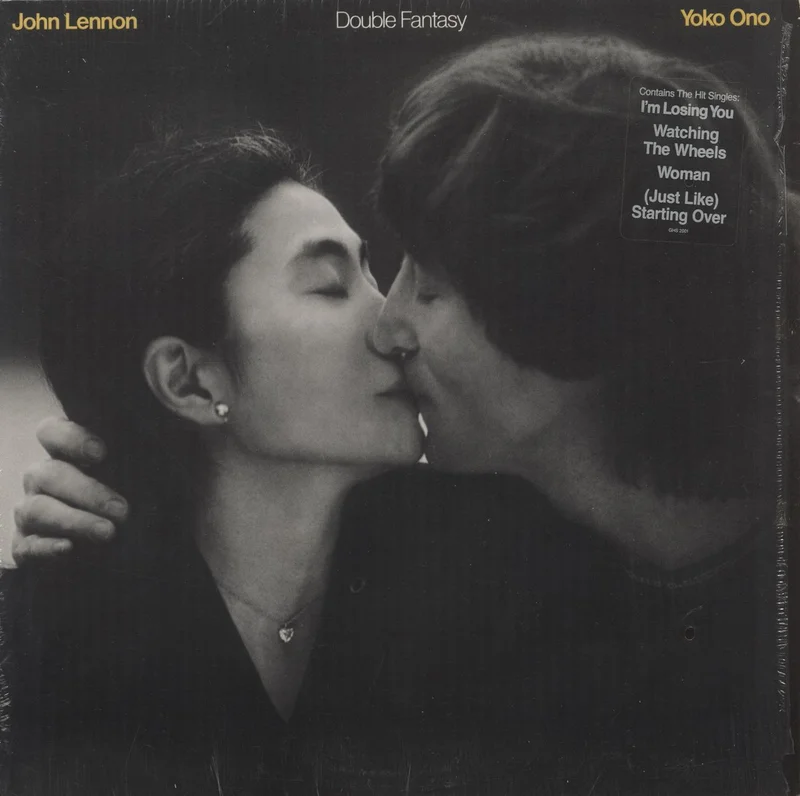John Lennon Double Fantasy - Shrink US Vinyl LP
