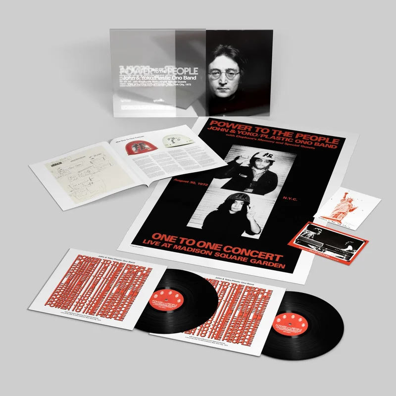 John Lennon Power To The People | The Ultimate Mixes - 180 Gram Black Vinyl - O-card - Sealed UK 2-LP vinyl set