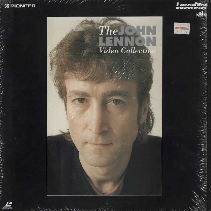John Lennon The John Lennon Video Collection - Shrink German Laserdisc